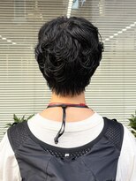 トオ(TOH) ショートパーマナチュラルパーマ癖毛風パーマハンサムショート