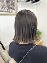 シャルムパリス(charme paris)&nbsp;グレージュカラー　ボブ　外はね　髪質改善