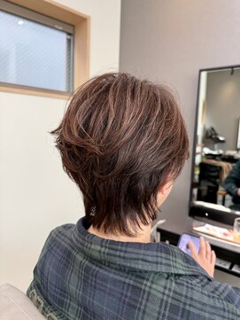 エオン(eon) ショートウルフ【eon】#ウルフ#レイヤー#大人女性
