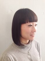 カッツヘアー(KATZHAIR) シャキッ／／前下がりワンレンボブ＊＊