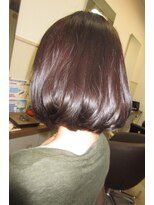 コアフィールフィス(COIFFURE fils)&nbsp;Ｍ３ＤハイブリッドＭｉＸでミディアムボブ