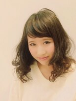 ミレニアム ニューヨーク 新所沢店(MILLENNIUM NEW YORK) 外国人風アッシュカラーゆるふわパーマ