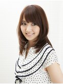 ミディアムストレート♪