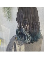 カノンヘアー(Kanon hair) 裾カラー