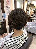 クォーターリゾート(QUARTER RESORT)&nbsp;美シルエット　簡単スタイリング　毛先パーマ　 スリークボブ