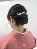 柔らか和装ヘア
