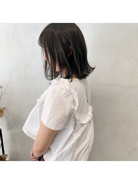 ミント(mint) 暗髪ブルージュ！透明感◎