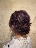 ヘアリゾート エーアイ 浅草橋店(hair resort Ai)&nbsp;編み込みフルアップ