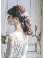 ノード(NODO) 【お呼ばれアレンジ】ポニーテールアレンジ♪