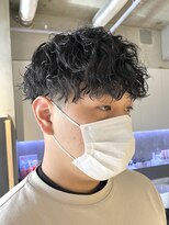 エリマ 調布(elima)&nbsp;ツイストスパイラルパーマ/刈り上げツーブロック/メンズパーマ