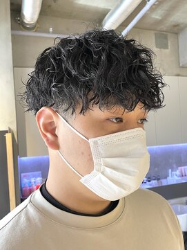 エリマ 調布(elima) ツイストスパイラルパーマ/刈り上げツーブロック/メンズパーマ