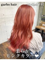 ガルボ ヘアー(garbo hair)&nbsp;#オススメ#ピンクカラー#白髪染め#ケアブリーチ#髪質改善