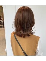 オブ ヘアー 自由が丘 ウエスト(Of HAIR WEST) くびれミディアムヘア