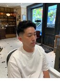 【LUDLOW BLUNT】フェードカット アップバング 30代40代50代癖毛