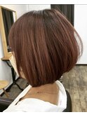 前下がりショートボブ