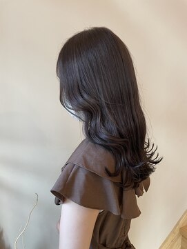 レリコ ニド(Relico-nid) 波ウェーブ×ラベンダーグレージュ