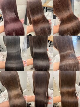 フォンズ(FONS) うるうる艶カラー*表参道ブリーチなし韓国カラー9選まとめ