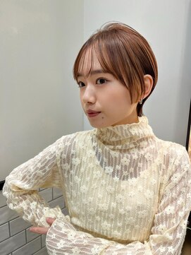 ミンクス 原宿店(MINX) 春にイメチェン 小頭フェミニンショート