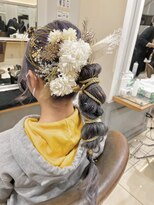 テトラ バイ ネオリーブ 横浜西口店(tetra by neolive)&nbsp;横浜★ アレンジ　着付け　メイク　セット　編み込み