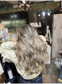 #ショコラアッシュ#ヘルシースタイル#ふんわりカール