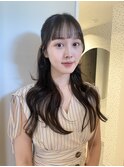 【LICCA 伊崎優李】韓国ヘア/レイヤーカット/前髪/姫カット