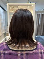カナエルドットヘア(kanaeru.hair) 外はねレイヤーボブ
