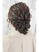 ラピスラズリ(Lapis Lazuli)&nbsp;アップスタイル　19（ヘアセット専門店　下通　熊本）