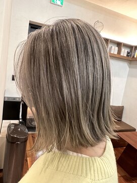 ネックス 表参道本店(nex) nex表参道白髪染めナチュラルベージュ30代40代50代60代