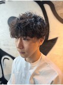 ダークアッシュ/韓国マッシュ/ニュアンスパーマ[錦糸町駅/men's]