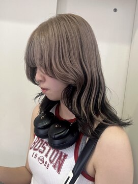 ロア 福岡天神本店(LORE) ダブルカラーベージュカラーケアブリーチカラーハイトーンカラー