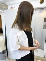 イコ 表参道原宿(ico)&nbsp;オリーブベージュ イルミナカラー LAケラチントリートメント