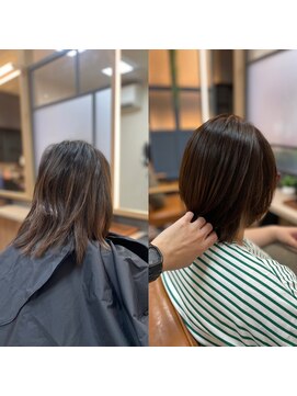 ナチュラル 古川店(Natural) 古川　大崎市　縮毛矯正　髪質改善　トリートメント　艶髪カラー