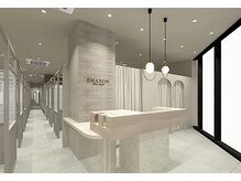 清潔感のある受付