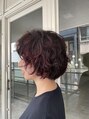 フラミューム 三島(flammeum)&nbsp;ショートヘアパーマスタイル