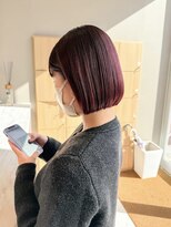 ユウヘアー 石川橋店(U Hair)&nbsp;【UHair】秋冬暖色ぷっつとボブ★