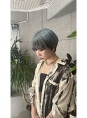 【緑に落ちない】水色カラー