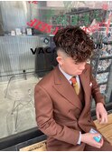 バーバー　ツーブロック/刈り上げ/ツイスパ/ビジネス/かきあげ