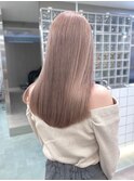 ミルクティーベージュダブルカラーケアブリーチヘーゼルベージュ