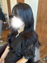 シェール(cher)&nbsp;艶髪/ダークブラウン/ウェーブ/髪質改善