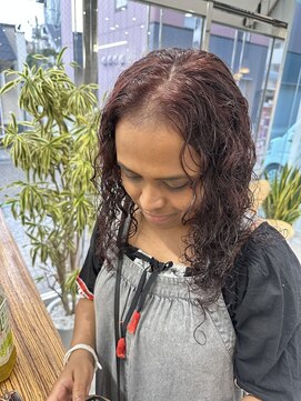 ヘアーテラスエム 奈良店(hair terrace M) 【レッド】【20代】【奈良市】