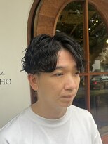 サロン ド ソーホー 蕨(Salon de SOHO)&nbsp;緩パーマ×アップバング☆【高島　旭】