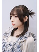 クム(kumu)&nbsp;【kumu】ミディアムレイヤー/顔周りカット/栄/名古屋