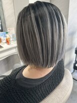 アンベル(ANBEL)&nbsp;ブリーチハイライト髪質改善ダブルカラーレイヤーカット