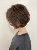 【天六】30代40代大人女性のショートボブ×小顔ヘア