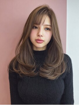 ミー 岡崎(mii) miiレイヤーセミロング