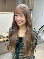 トト 船橋店(toto.)&nbsp;◇ミディアムレイヤーハッシュカットココアブラウンワインレッド