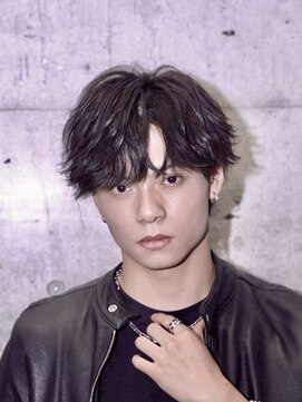 クロムトウキョウ ザ バーバー 新宿本店(CHROM TOKYO the Barber) マッシュ/フェザーパーマ