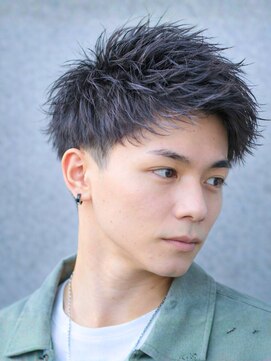 メンズ ルシードスタイル アウラ 松戸市五香(LUCIDO STYLE Aura) 短髪（メンズ）　スパイキーショート　清潔感