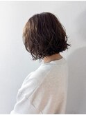 【MISATO】ボブパーマ_ニュアンスパーマ_無造作ヘア