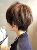 【３０代４０代５０代】大人女性大人気くびれショート/小顔/豊中